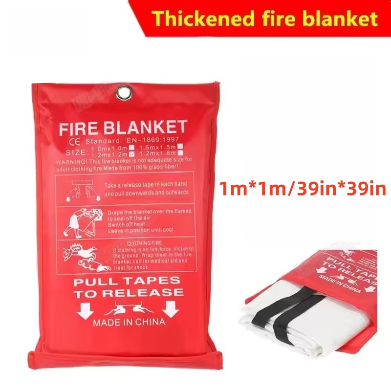 1mx1m Fire Blanket Emergency E – Fire Blanket Kitchen Bewertung und Preis