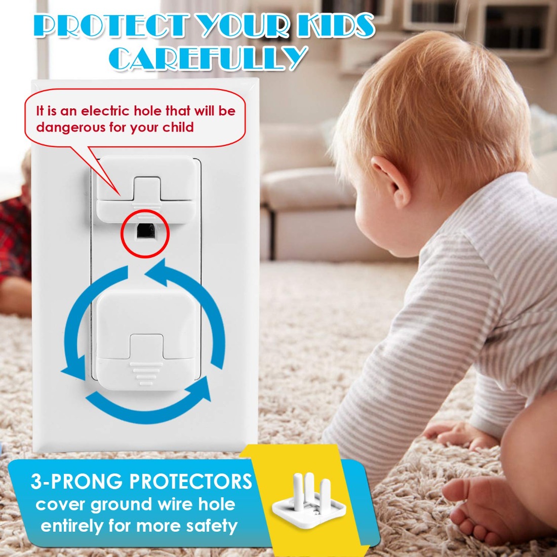 38 Pcs White Plastic Childproo – Outlet Cover Baby Bewertung und Preis