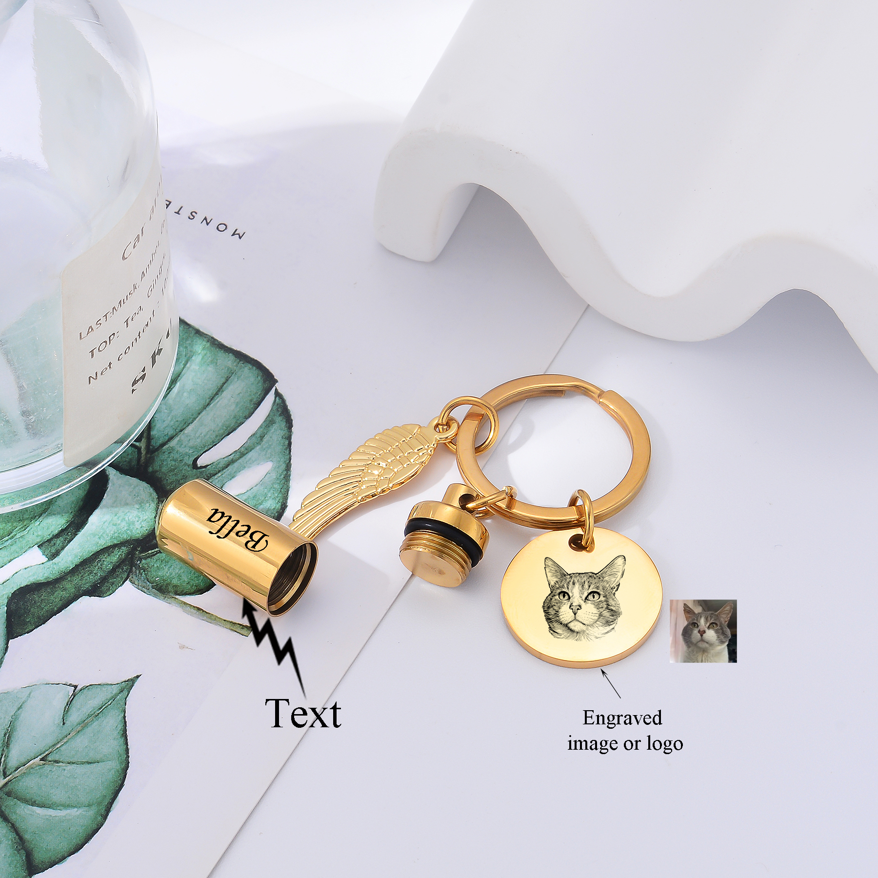 Personalized Cylinder Urn Keyc – Personal Alarm Keychain Bewertung und Preis