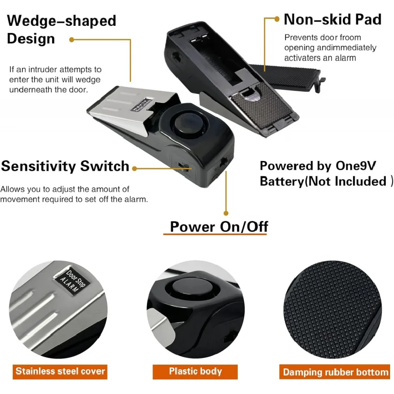 120db Wireless Door Stop Stopp – Door Stop Alarm Bewertung und Preis