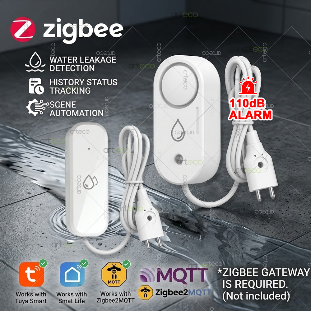 Zigbee Water Leak Sensor Flood – Water Alarm Sensor Bewertung und Preis