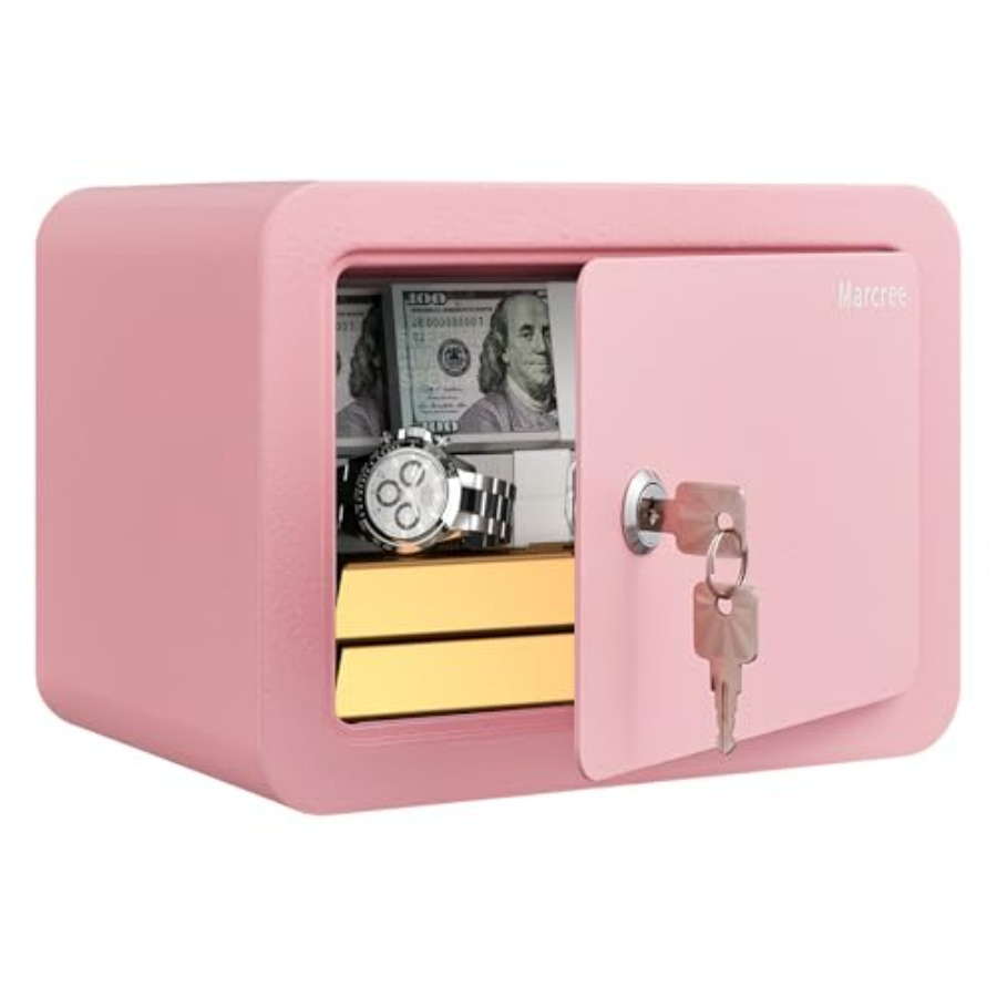 0.23 Cubic Small Safe Box for  – Lockbox Key Secure Bewertung und Preis