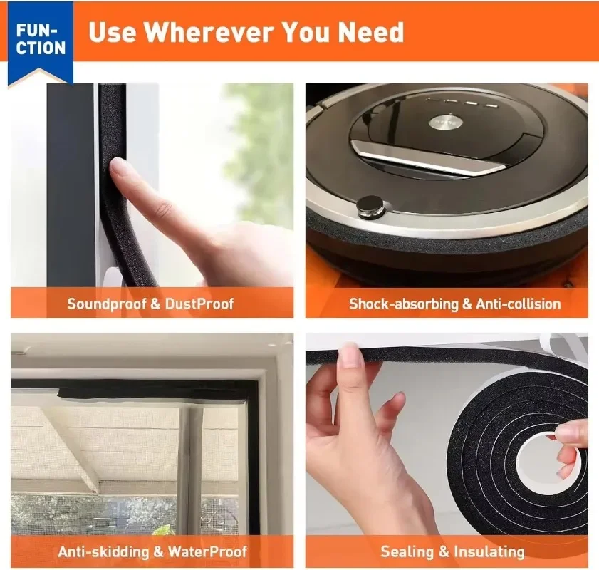 Thick Foam Window Sealing Stri – Window Lock Bar Bewertung und Preis