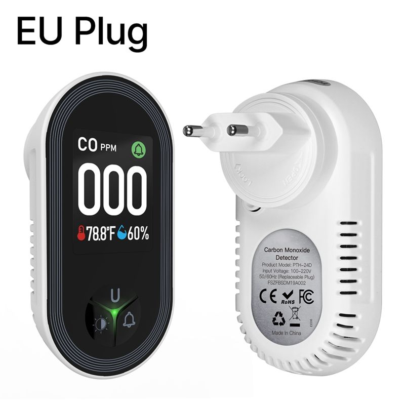 Built-In CO Monitor Alarm Soun – Co Detector Plug Bewertung und Preis