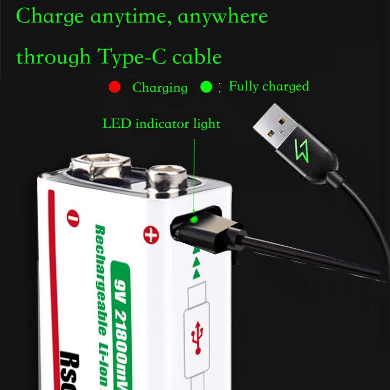 Type-C Rechargeable 9V Lithium – Smoke Detector Interconnected Bewertung und Preis