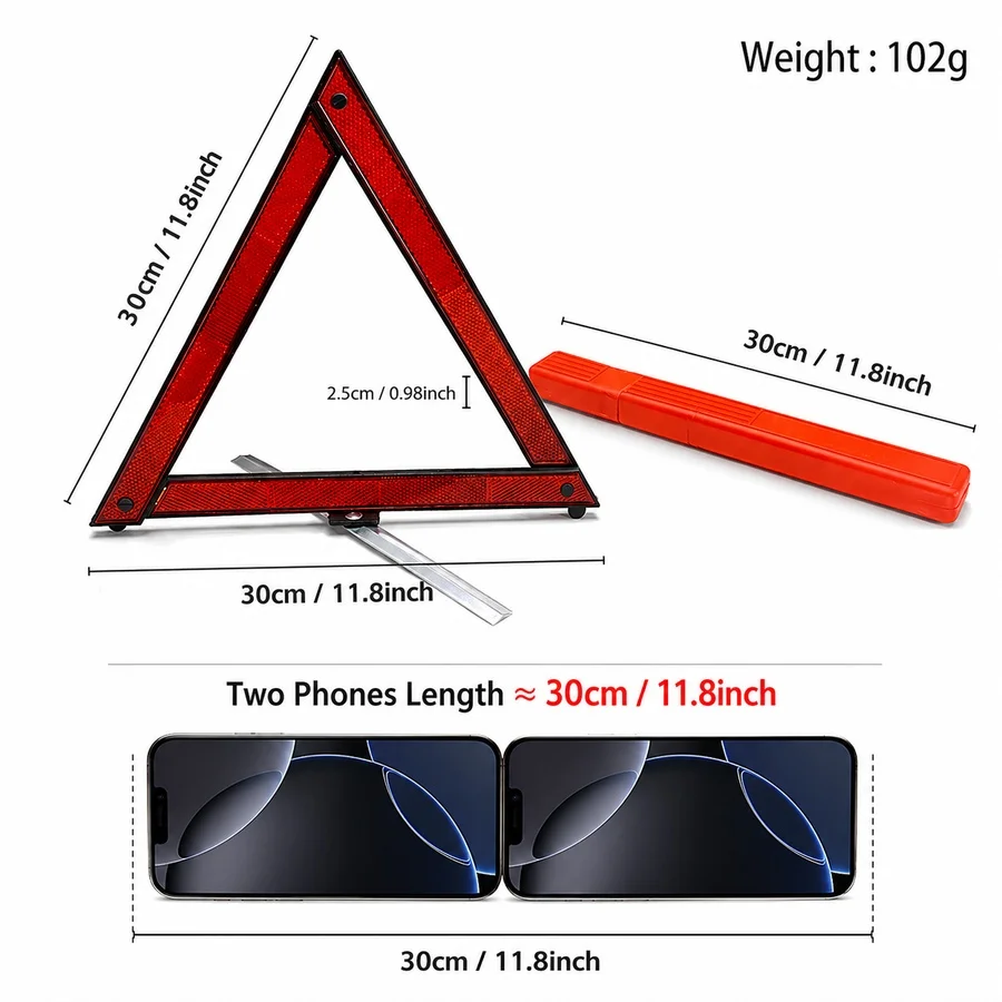 Car Tripod Folded Stop Sign Re – Emergency Exit Sign Bewertung und Preis