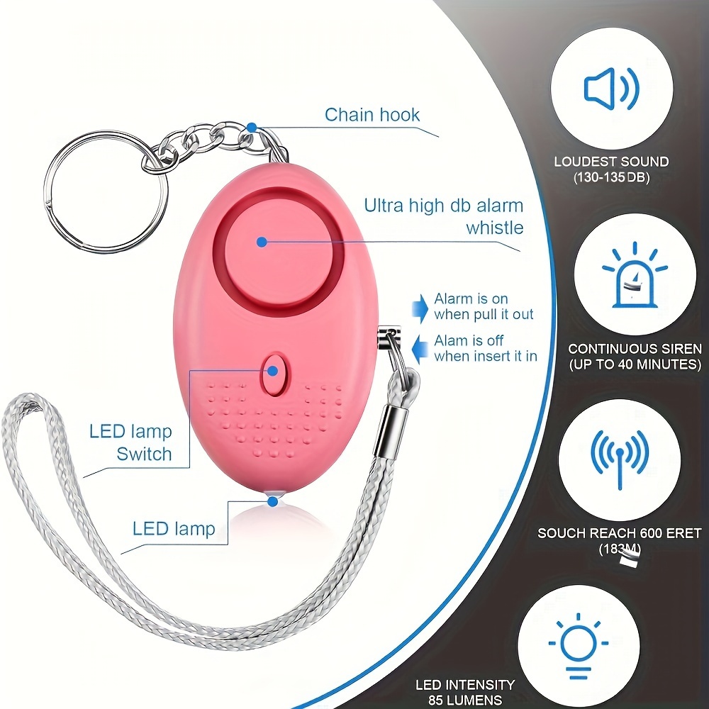 130dB Personal Safety Alarm wi – Personal Alarm Keychain Bewertung und Preis