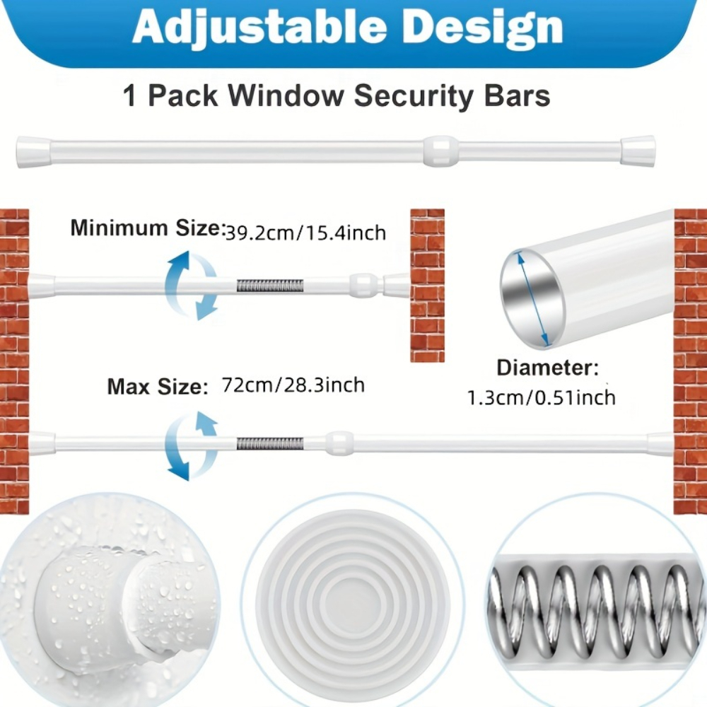 Adjustable Metal Window & Door – Window Lock Bar Bewertung und Preis