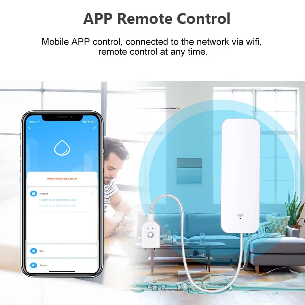 ZigBee WiFi Water Leak Sensor  – Water Alarm Sensor Bewertung und Preis