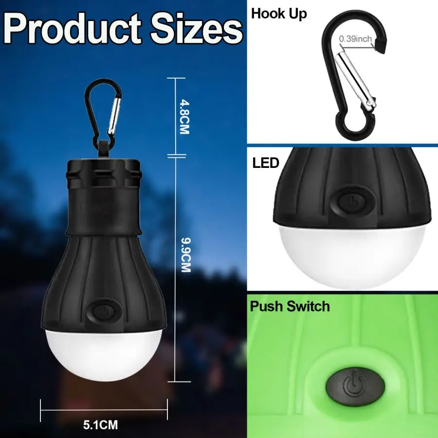 LED Camping Lights Tent Lamp P – Power Outage Light Bewertung und Preis