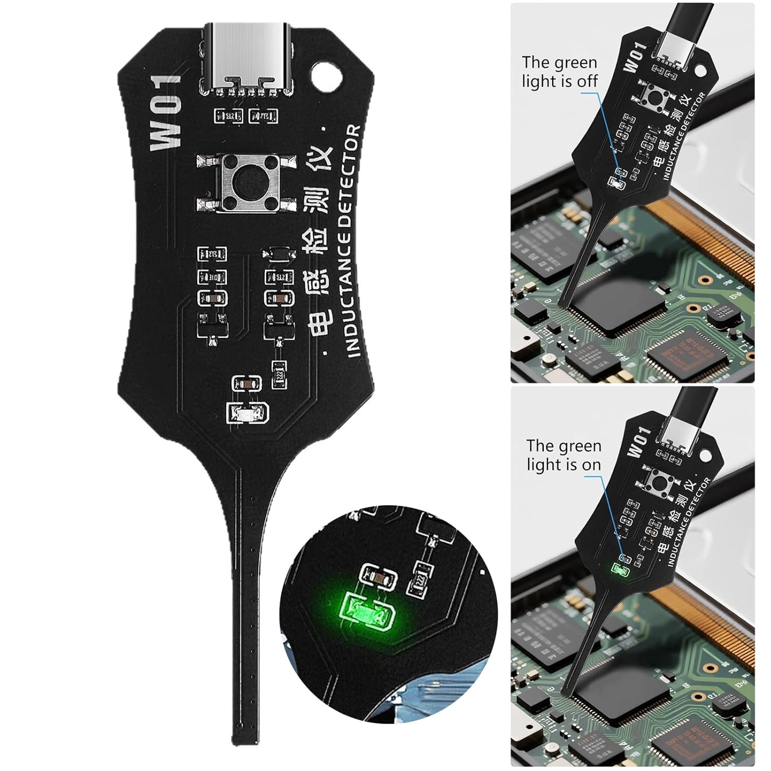 1PC W01 Motherboard Coil Teste – Co Detector Plug Bewertung und Preis