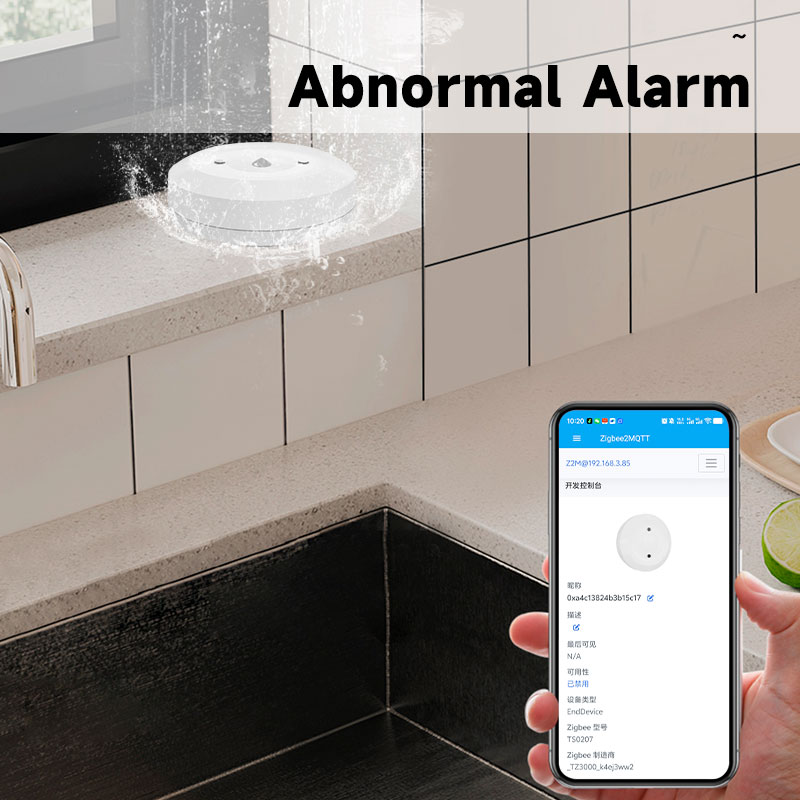 Smart ZigBee3.0 2MQTT Water Le – Water Alarm Sensor Bewertung und Preis