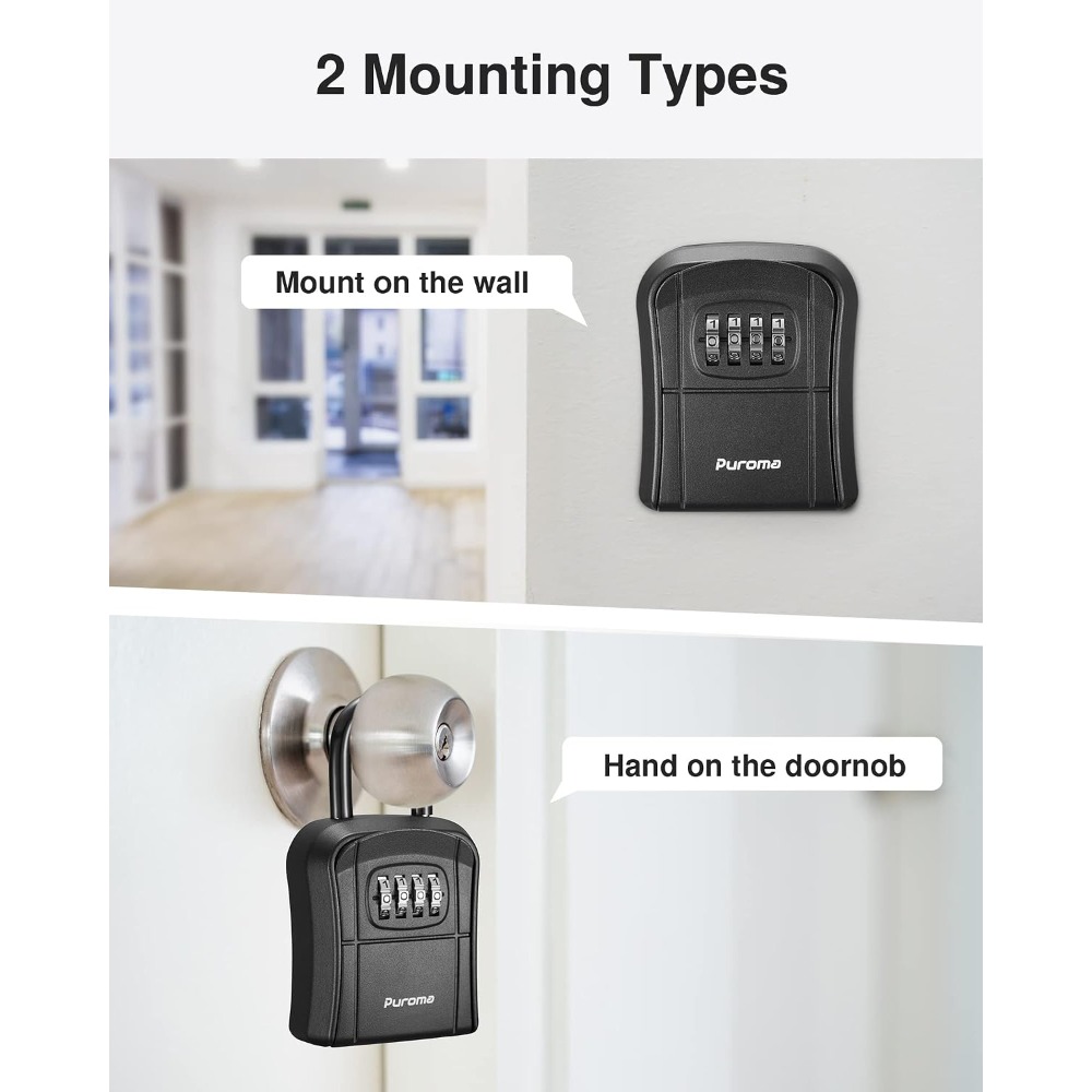 Key Lock Box, Portable Combina – Lockbox Key Secure Bewertung und Preis