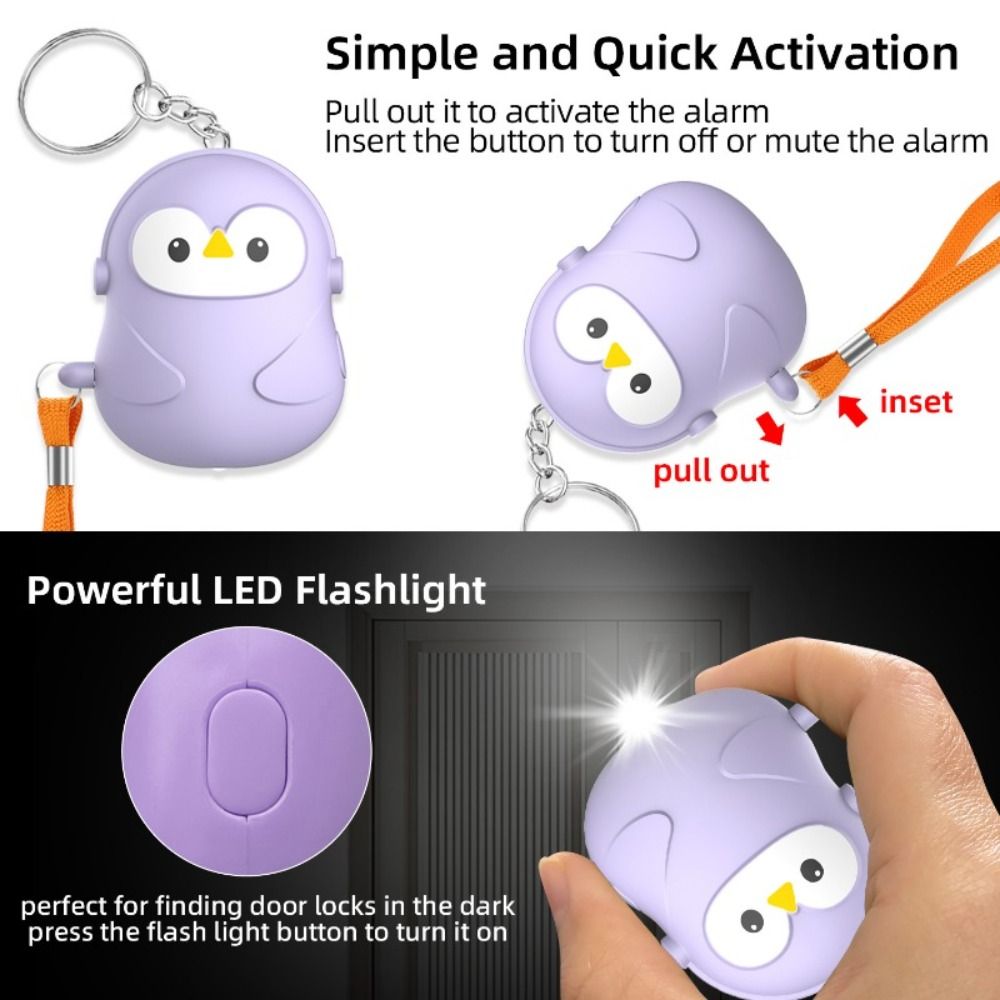 New 130dB Personal Self Defens – Personal Alarm Keychain Bewertung und Preis