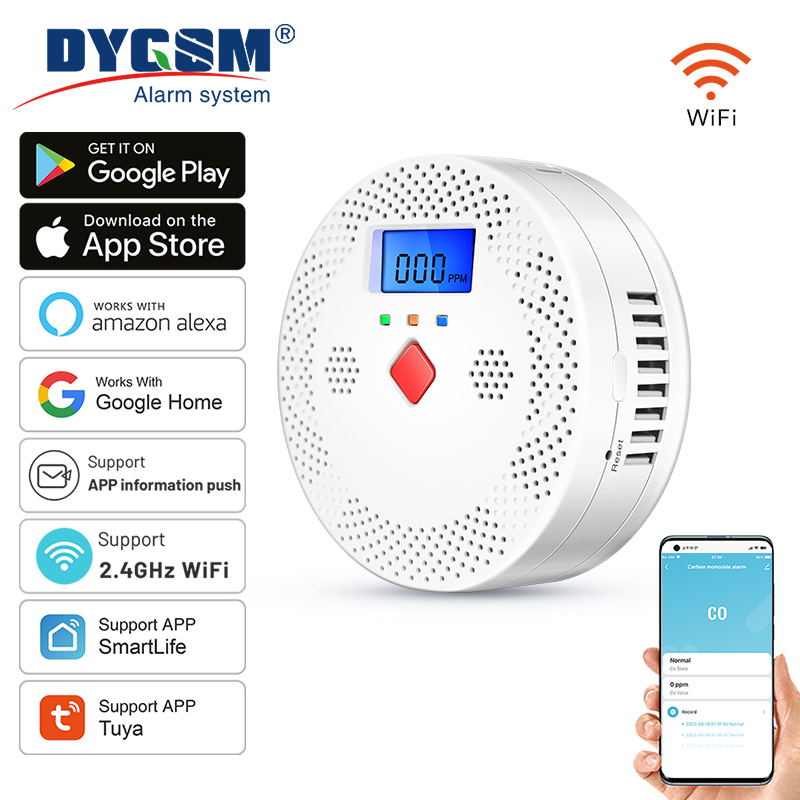 Tuya WiFi Smart Carbon Monoxid – Co Detector Plug Bewertung und Preis