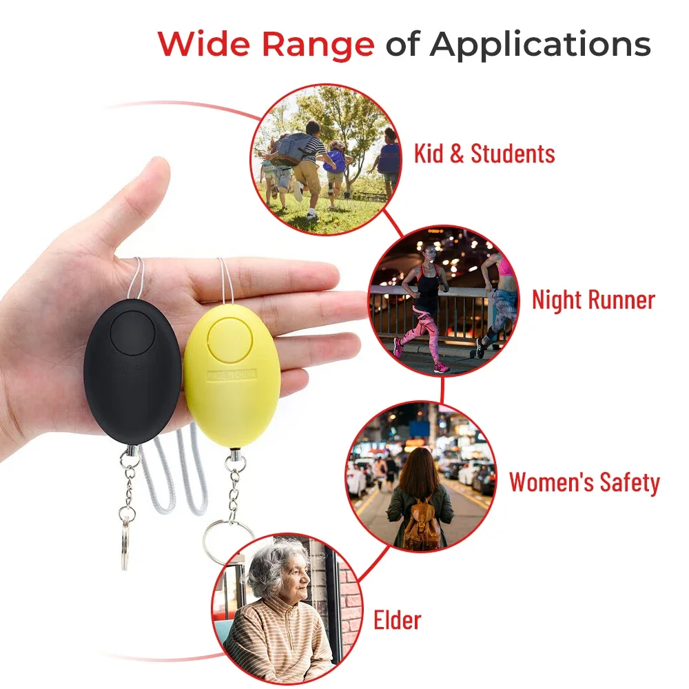 120dB Personal Safety Alarm Ke – Personal Alarm Keychain Bewertung und Preis