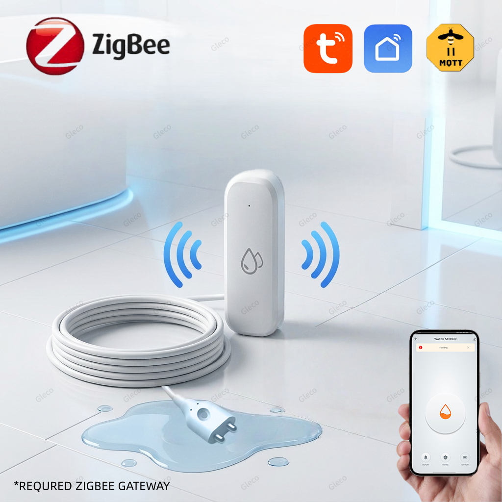 Tuya Zigbee Water Leak Sensor  – Water Alarm Sensor Bewertung und Preis