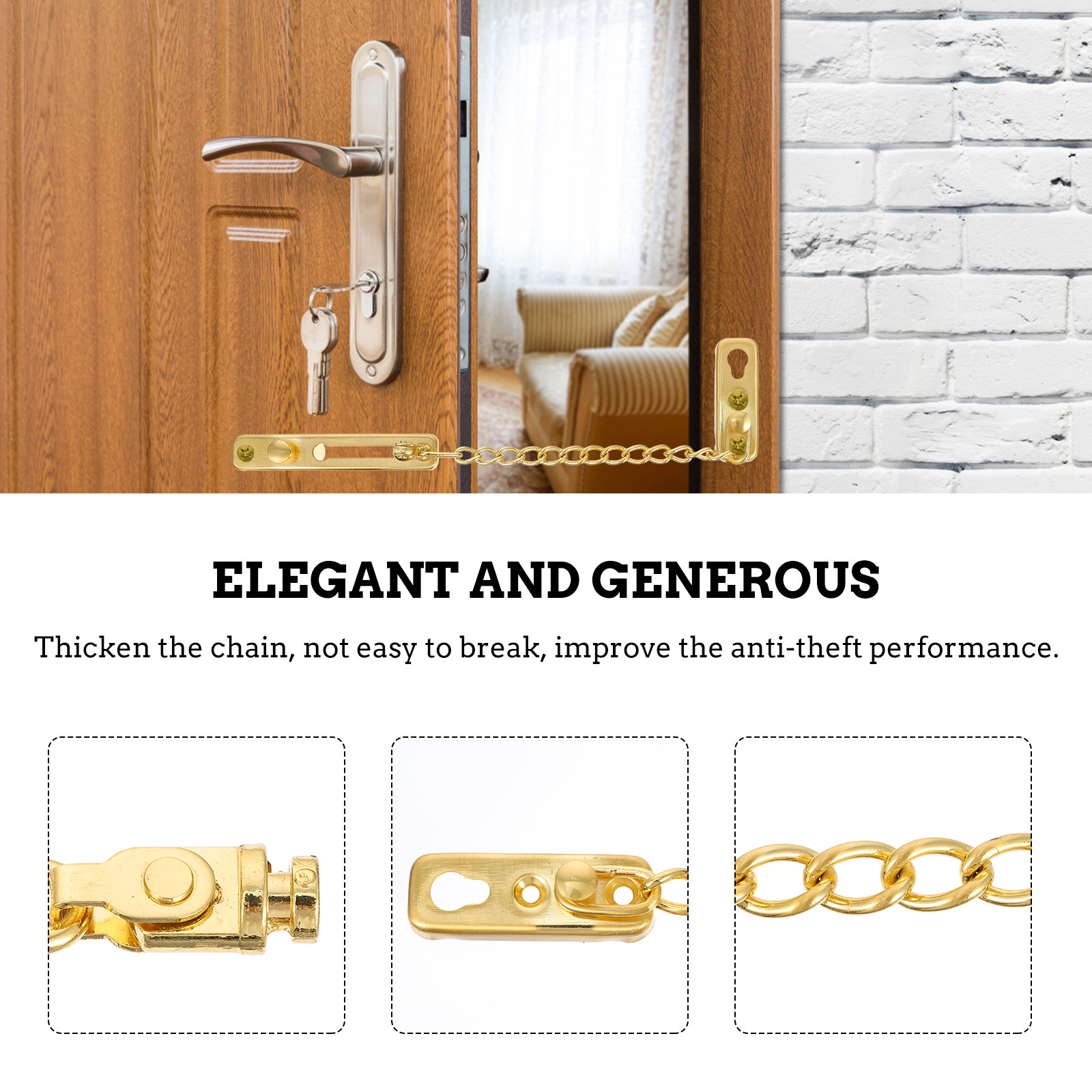1Set Premium Stainless Steel D – Security Chain Door Bewertung und Preis