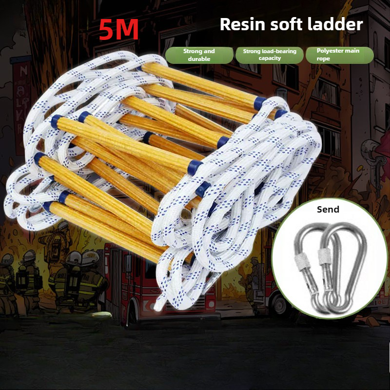 5M Resin Rope Ladder Aerial Wo – Fire Escape Ladder Bewertung und Preis